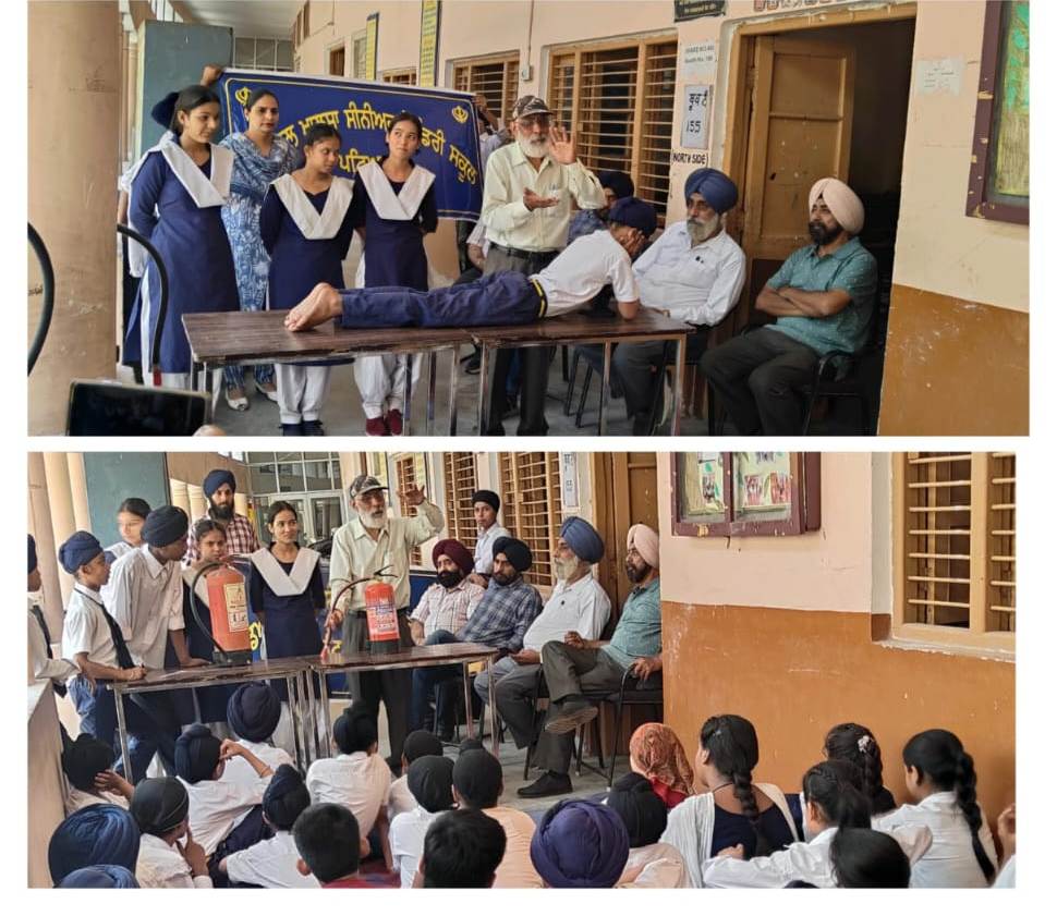 Kaka Ram Verma is the one who is making efforts for awareness - Principal Parvinder Singh.   